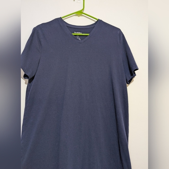 Goodfellow & Co Lyndale Tee – Navy Blue – Men's Casual T-Shirt - Picture 9 of 14